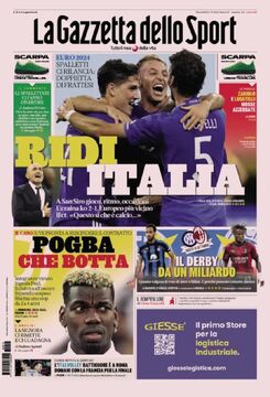 روزنامه گاتزتا| شاد باش ایتالیا