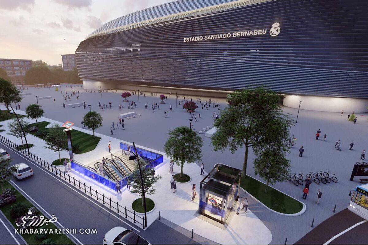 یک ایستگاه کهکشانی برای برنابئوی جدید با ۳ سال کار و ۷۰میلیون یورو هزینه یک ایستگاه کهکشانی برای برنابئوی جدید با ۳ سال کار و ۷۰میلیون یورو هزینه