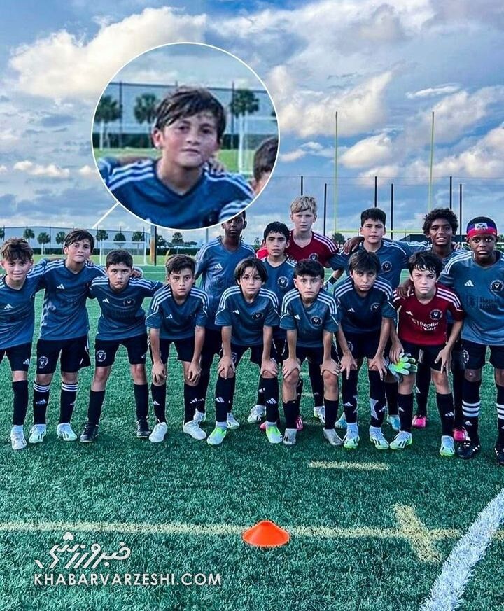 عکس| پسر لیونل مسی هم به اینترمیامی ملحق شد/ نسل جدید مسی از آمریکا شروع کرد