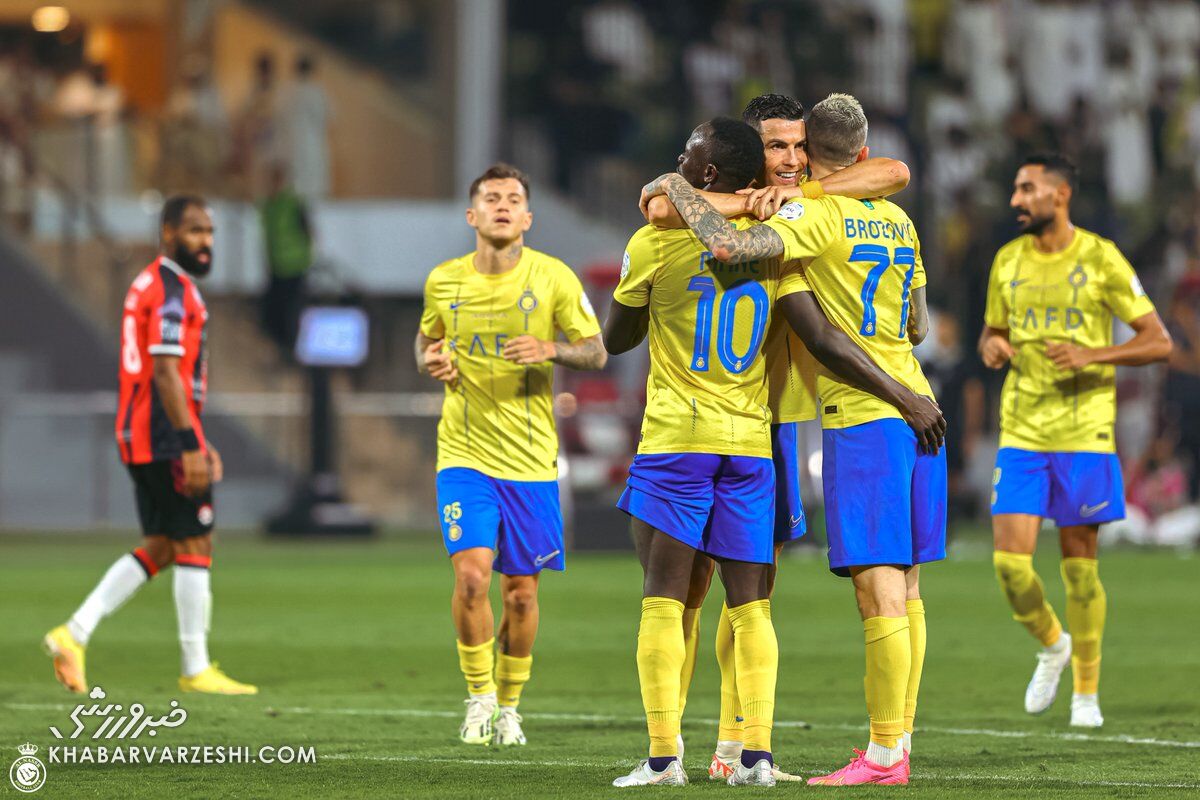 ویدیو| گل سوم النصر به الرائد توسط رونالدو/ CR7 با گل به استقبال پرسپولیس رفت