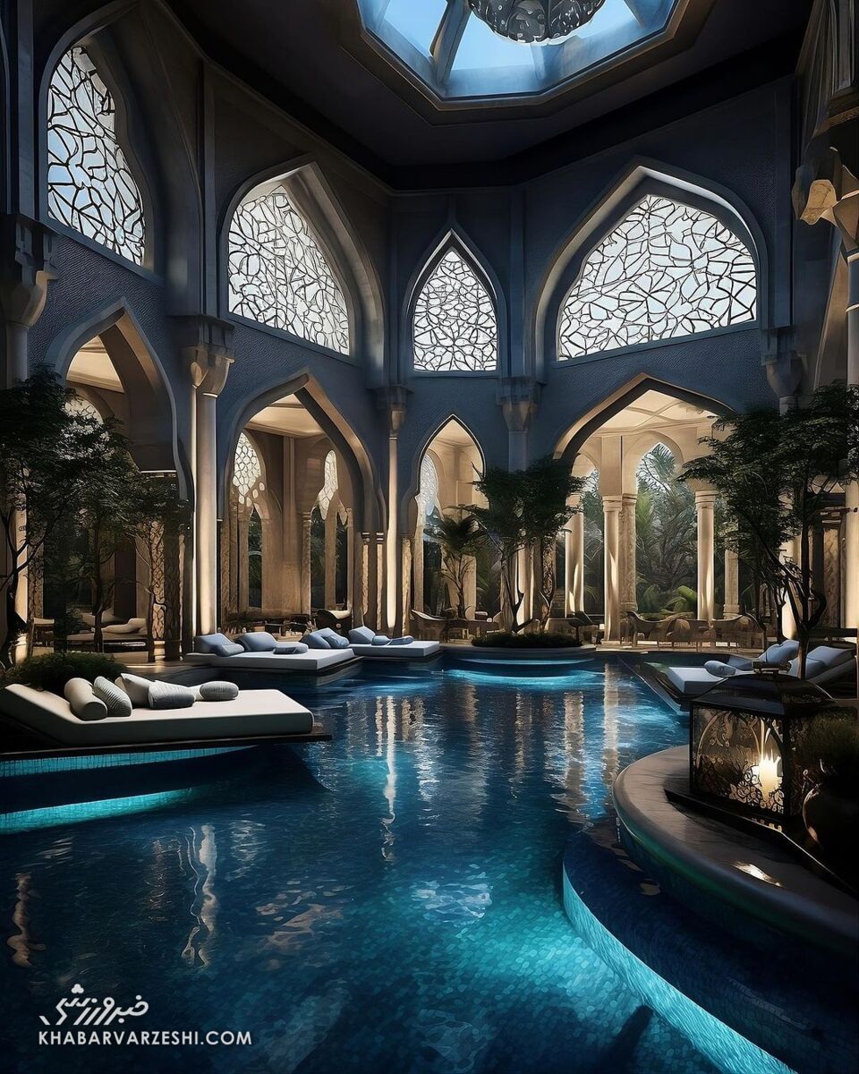 تصاویر خانهای باورنکردنی و سنتی مخصوص کریستیانو رونالدو به ارزش ۱۷۰ میلیون دلار/ خانه رونالدو در عربستان شگفتانگیزتر است یا خانه مسی در میامی؟