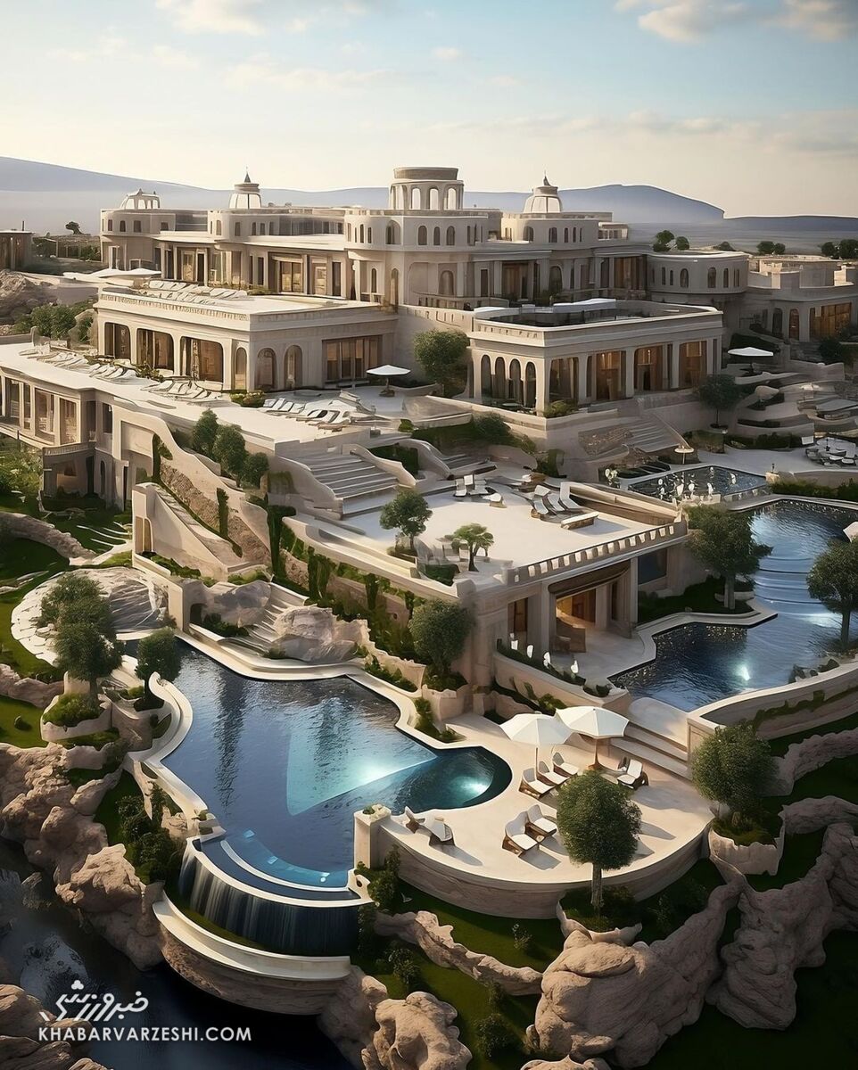 تصاویر خانهای باورنکردنی و سنتی مخصوص کریستیانو رونالدو به ارزش ۱۷۰ میلیون دلار/ خانه رونالدو در عربستان شگفتانگیزتر است یا خانه مسی در میامی؟