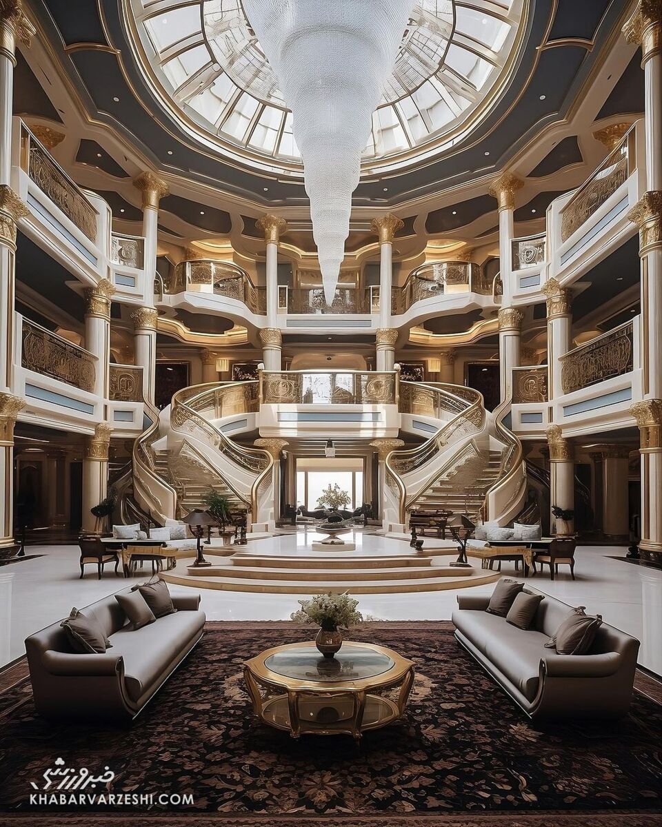 تصاویر خانهای باورنکردنی و سنتی مخصوص کریستیانو رونالدو به ارزش ۱۷۰ میلیون دلار/ خانه رونالدو در عربستان شگفتانگیزتر است یا خانه مسی در میامی؟