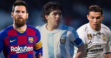 بهترین بازیکن تاریخ فوتبال کیست؟ رونالدو، مسی، مارادونا یا...؟ هوش مصنوعی یک بار برای همیشه به این بحث پایان می‌دهد/ نظر شما چیست؟
