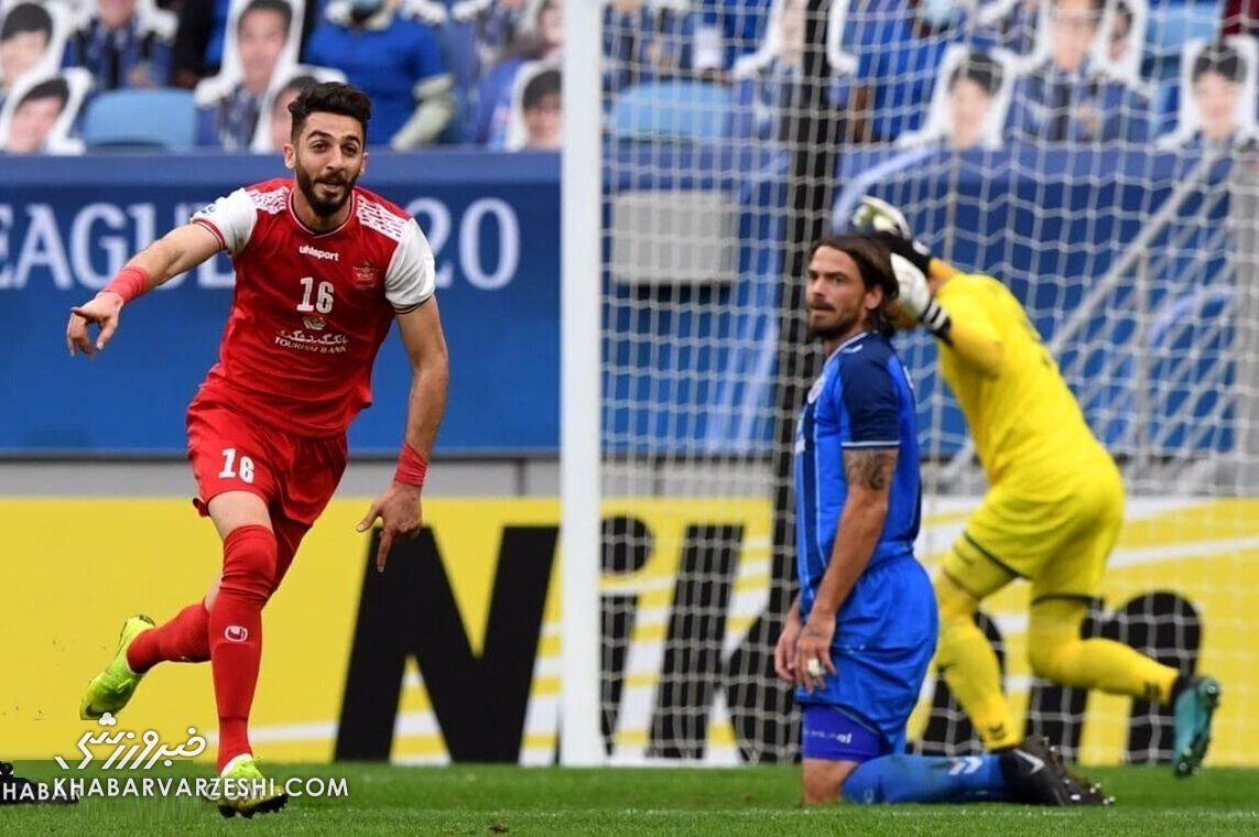 دست پرسپولیس از کاپ لیگ قهرمانان آسیا کوتاه ماند/ حسرت علی پروین در تلویزیون/ گل بی اثر مهاجم جوان برای پرسپولیس