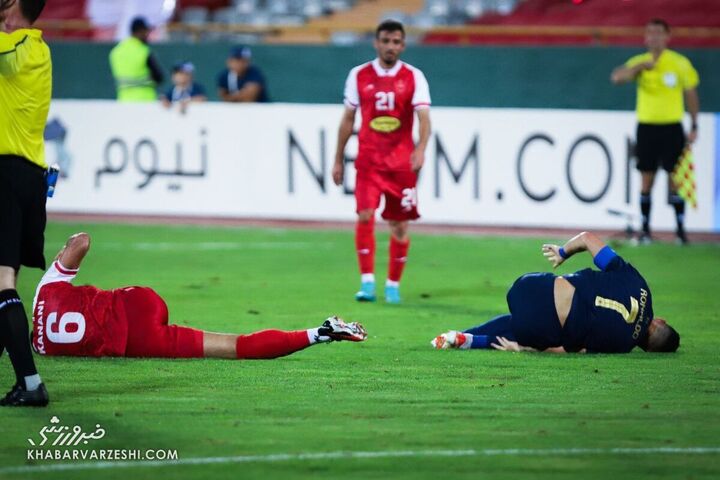 کریستیانو رونالدو و محمدحسین کنعانی‌زادگان؛ پرسپولیس - النصر