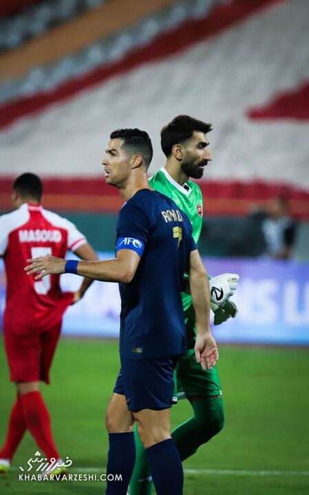 کریستیانو رونالدو و علیرضا بیرانوند؛ پرسپولیس - النصر