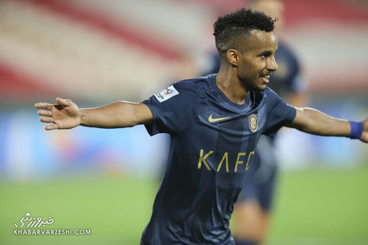 شادی گل عبدالرحمان غریب؛ پرسپولیس - النصر