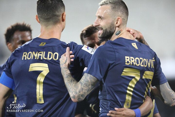 شادی گل عبدالرحمان غریب؛ پرسپولیس - النصر