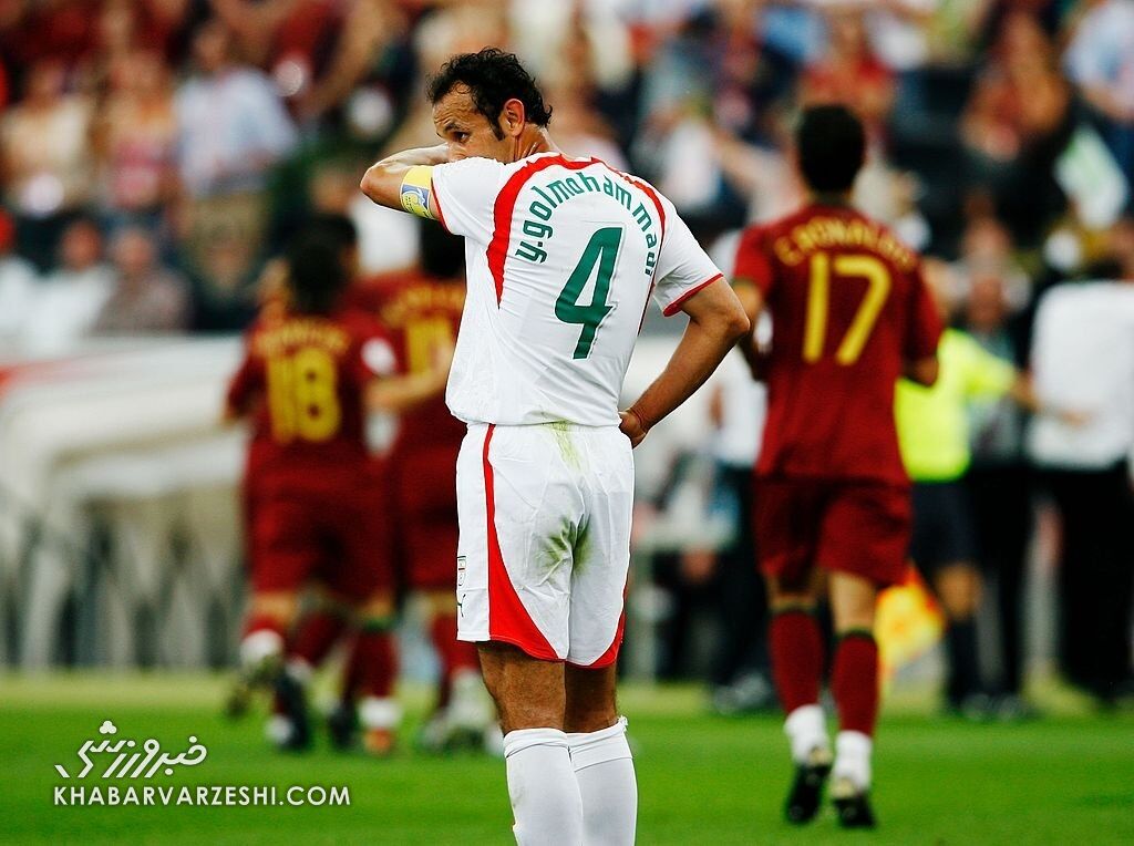 عکس| روزی که یحیی گلمحمدی مامور مهار کریستیانو رونالدو بود