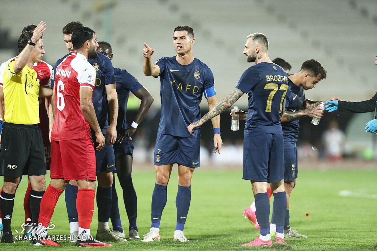 گلایه پرسپولیسیها از رفتار رونالدو! گلایه پرسپولیسیها از رفتار رونالدو!