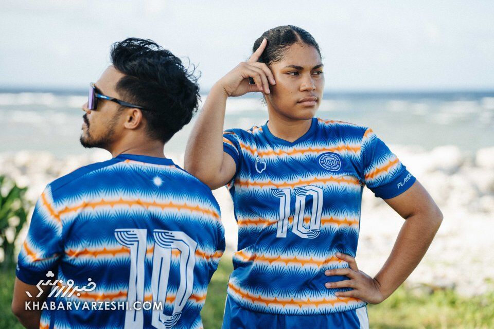 رونمایی از پیراهن تیم ملی جزایر مارشال