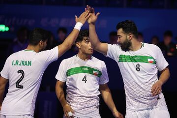 ویدیو| خلاصه هندبال ایران ۴۲ - قزاقستان ۲۰