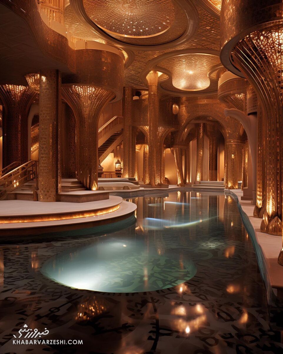 تصاویر خیرهکننده کانسپت عمارت ۱۹۵میلیون دلاری نیمار/ این طراحی نقس شما را بند میآورد!