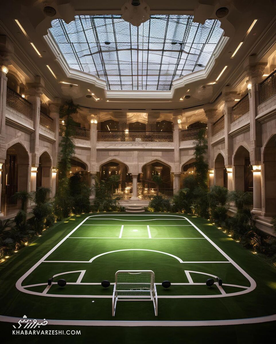 تصاویر خیرهکننده کانسپت عمارت ۱۹۵میلیون دلاری نیمار/ این طراحی نقس شما را بند میآورد!