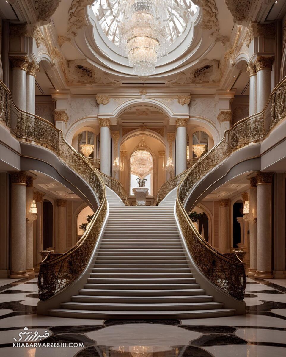 تصاویر خیرهکننده کانسپت عمارت ۱۹۵میلیون دلاری نیمار/ این طراحی نقس شما را بند میآورد!