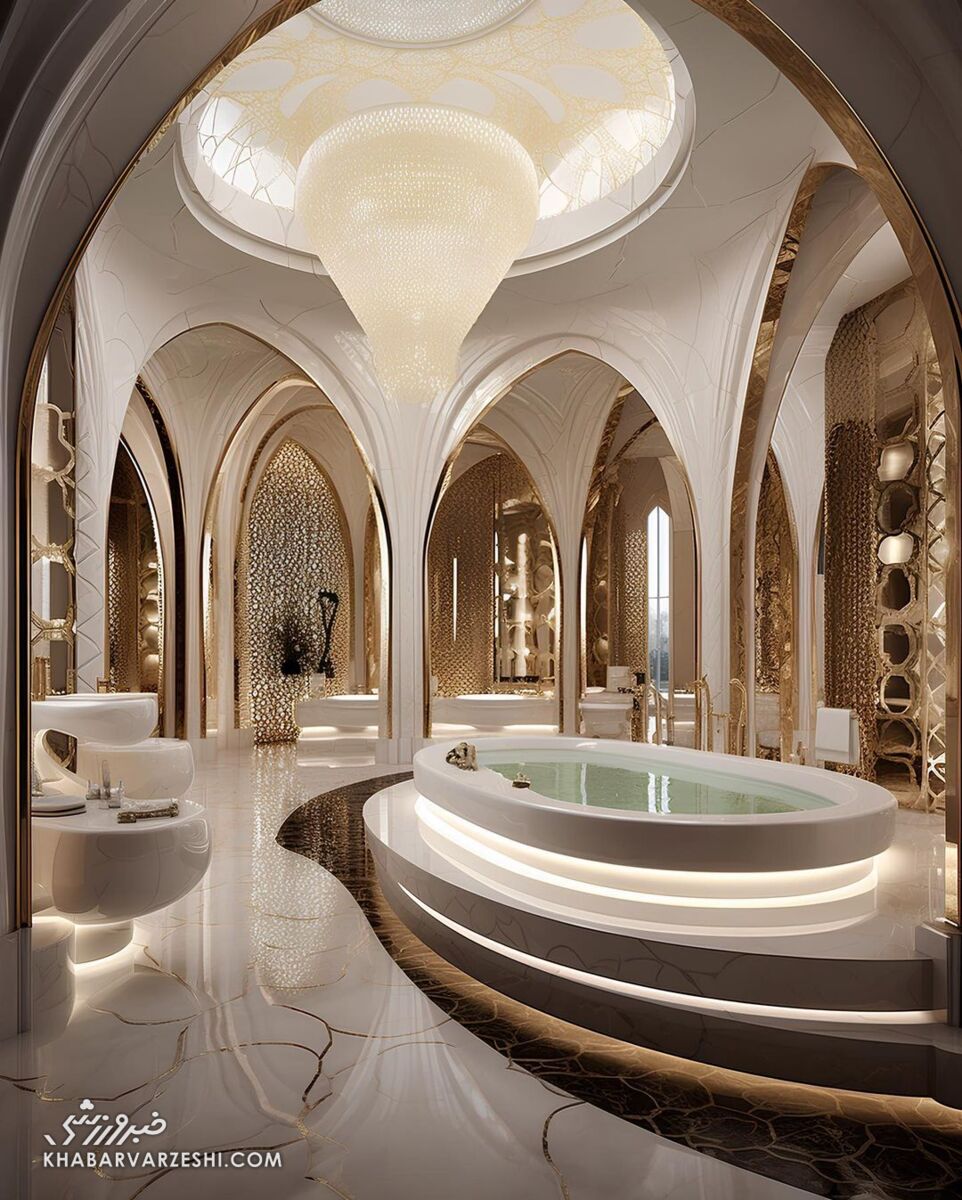 تصاویر خیرهکننده کانسپت عمارت ۱۹۵میلیون دلاری نیمار/ این طراحی نقس شما را بند میآورد!