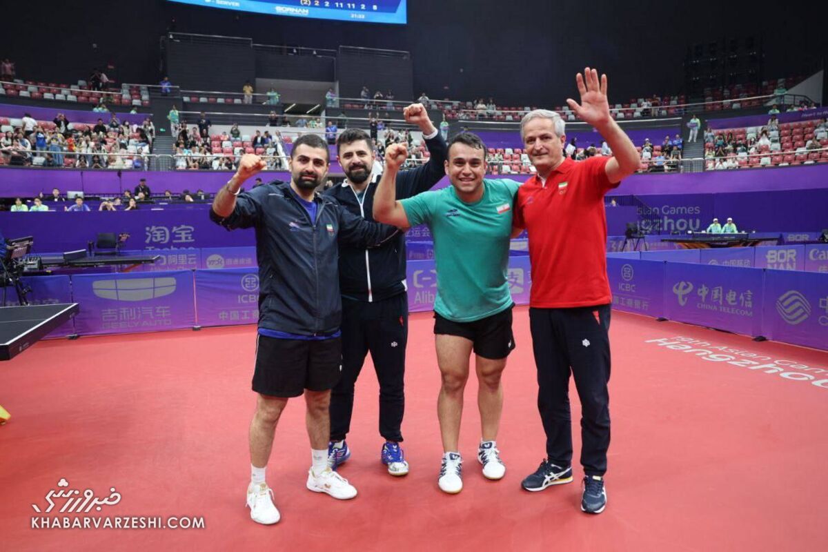 پایان کار تیم ملی تنیس روی میز با کسب مدال برنز تاریخی