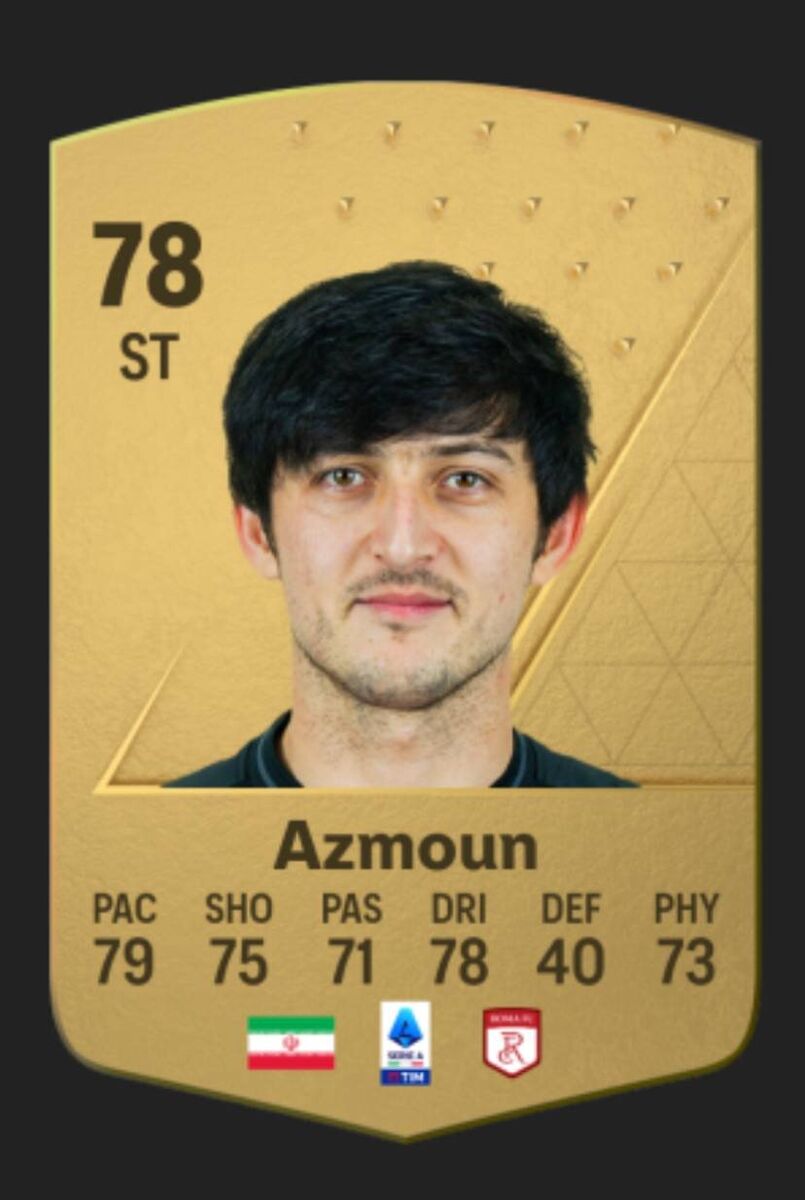 عکس| طارمی دستکاری شد/  اقدام عجیب علیه ستاره ایرانی!