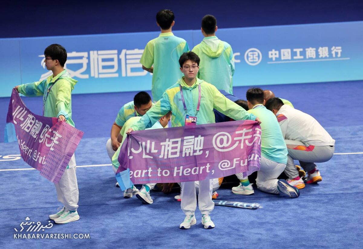 عکس| مصدومیت دردناک ورزشکار زن ایرانی در هانگژو