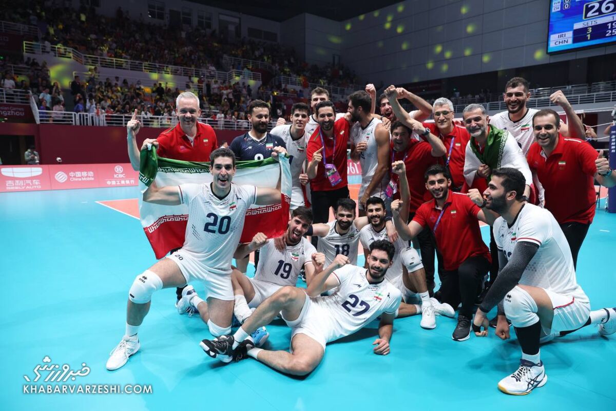 والیبال ایران در قهرمانی هت‌تریک کرد/ اولین طلای کاروان آسیایی به دست آمد
