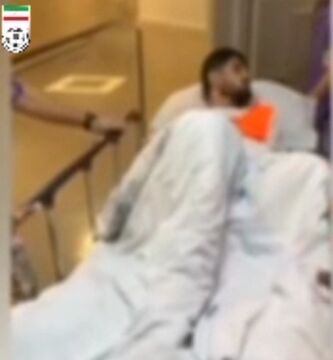 ویدیو| محمد عمری در بیمارستان بستری شد