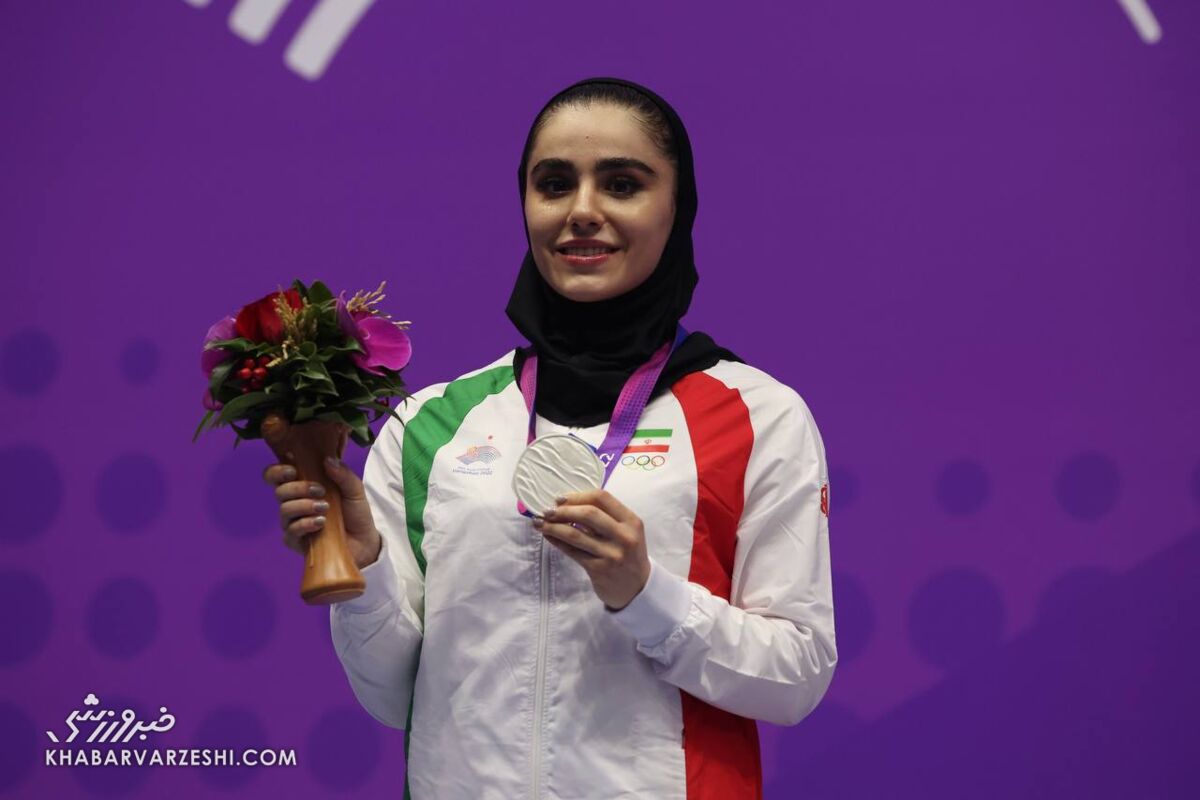 یک دختر دیگر هم برای ایران مدال گرفت