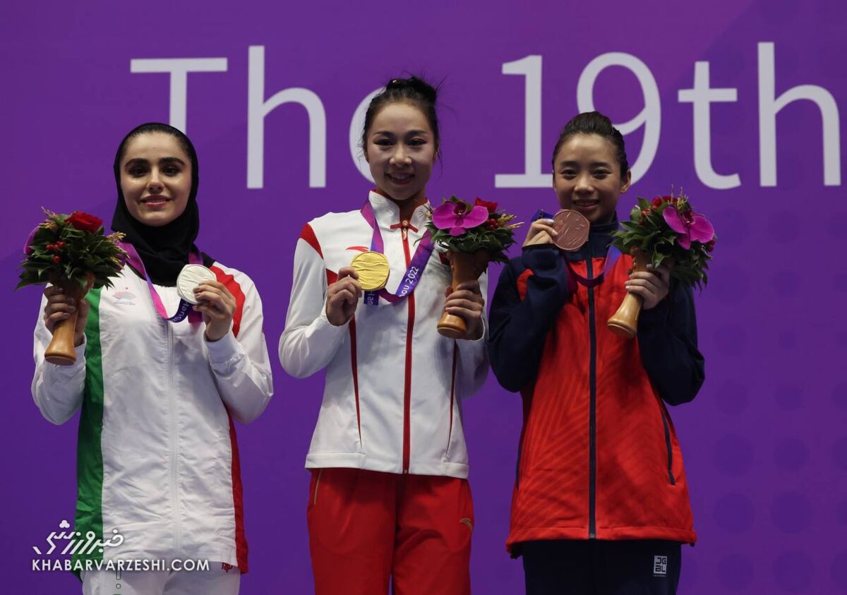 یک دختر دیگر هم برای ایران مدال گرفت