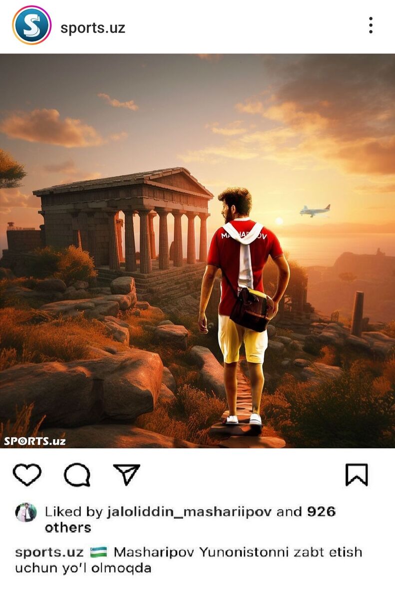 عکس| لایک معنادار ماشاریپوف زیر پست اینستاگرامی/ مقصد جدید گزینه استقلال لو رفت!