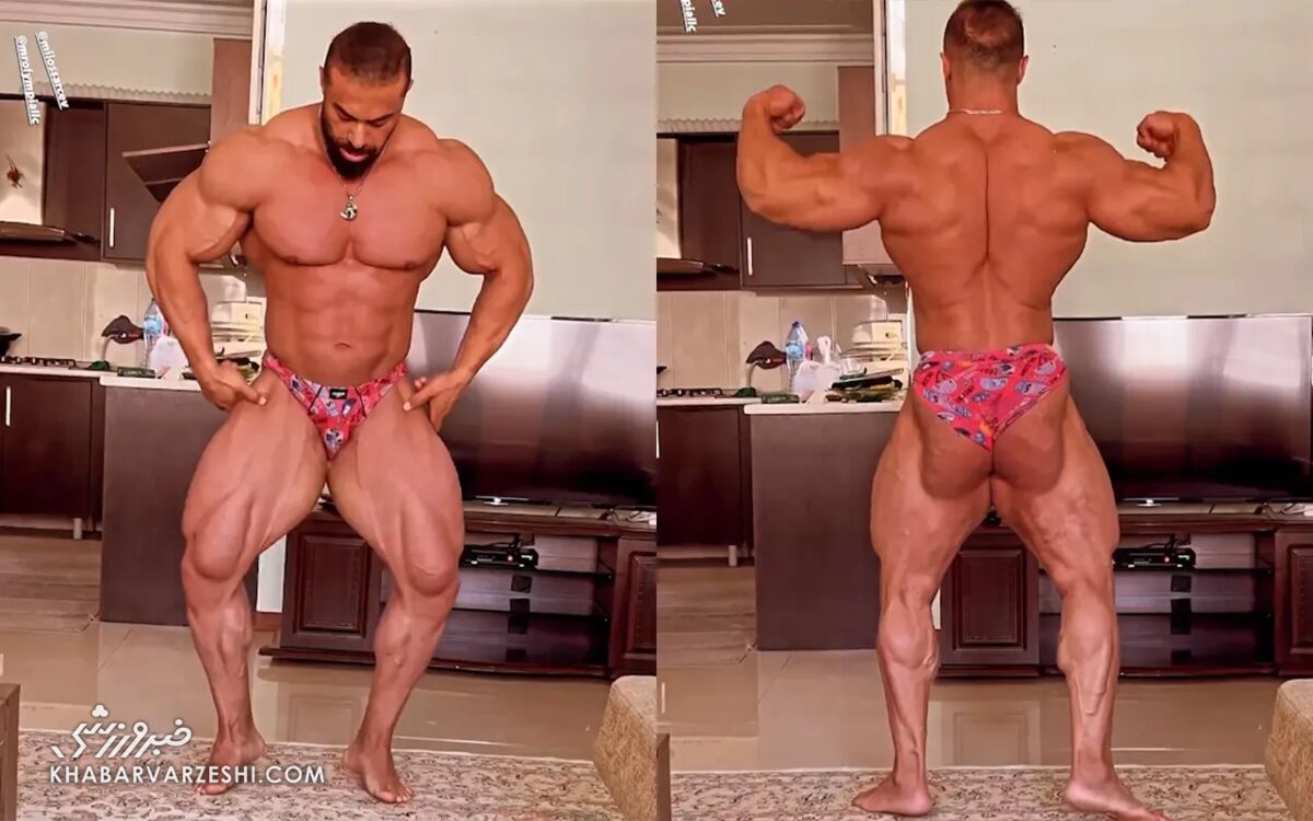 عکس| رقیب ایرانی هادی چوپان خط و نشان کشید/ هرکول سرابی شانسی در مسترالمپیا دارد؟