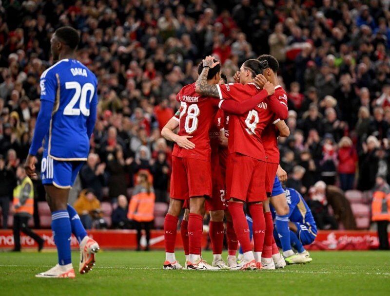 ویدیو| خلاصه دیدار لیورپول ۳ - لسترسیتی ۱/ صعود با سوپرگل و پشتپا! ویدیو| خلاصه دیدار لیورپول ۳ - لسترسیتی ۱/ صعود با سوپرگل و پشتپا!