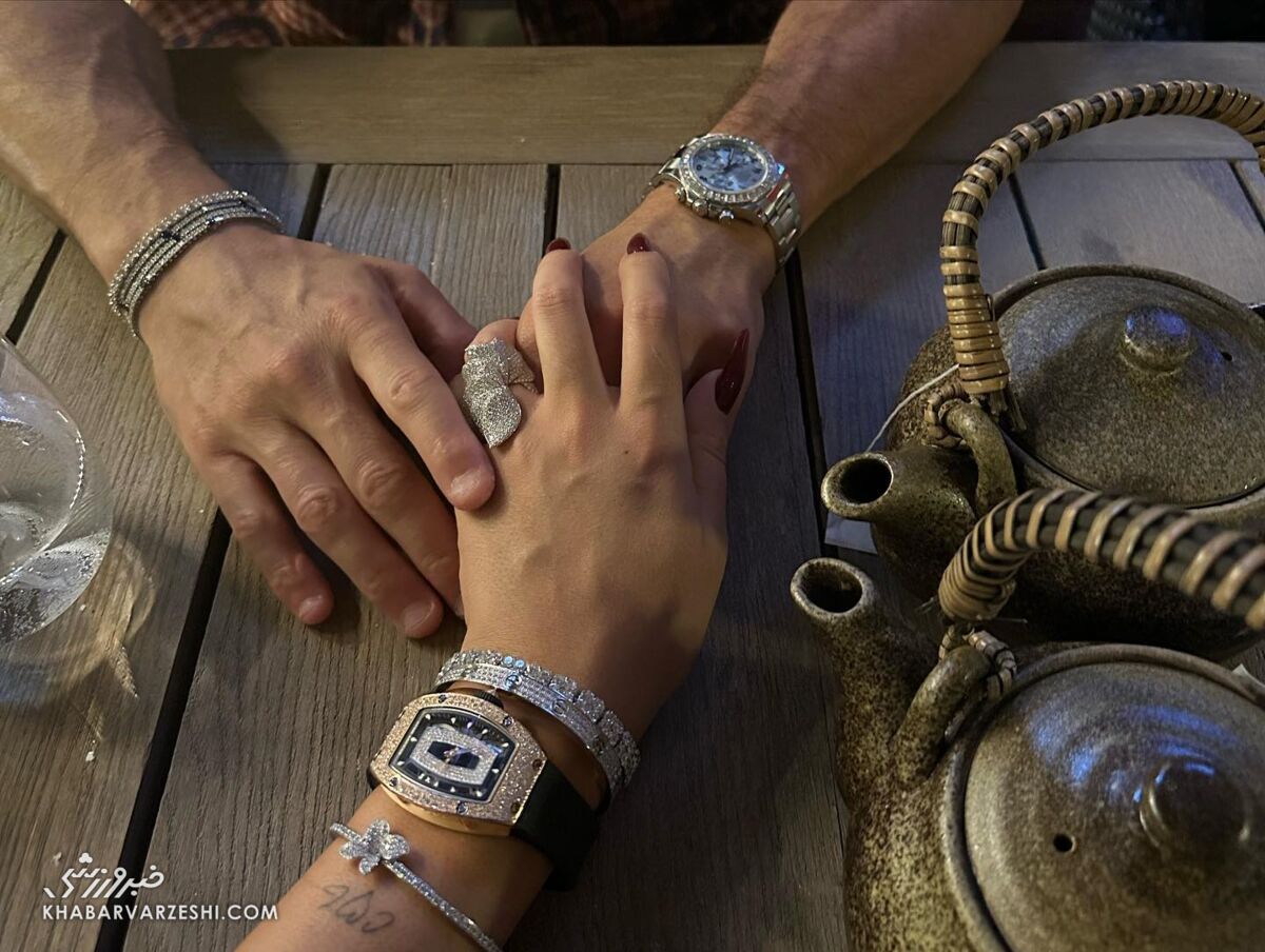 ساعت و جواهرات جورجینا و رونالدو