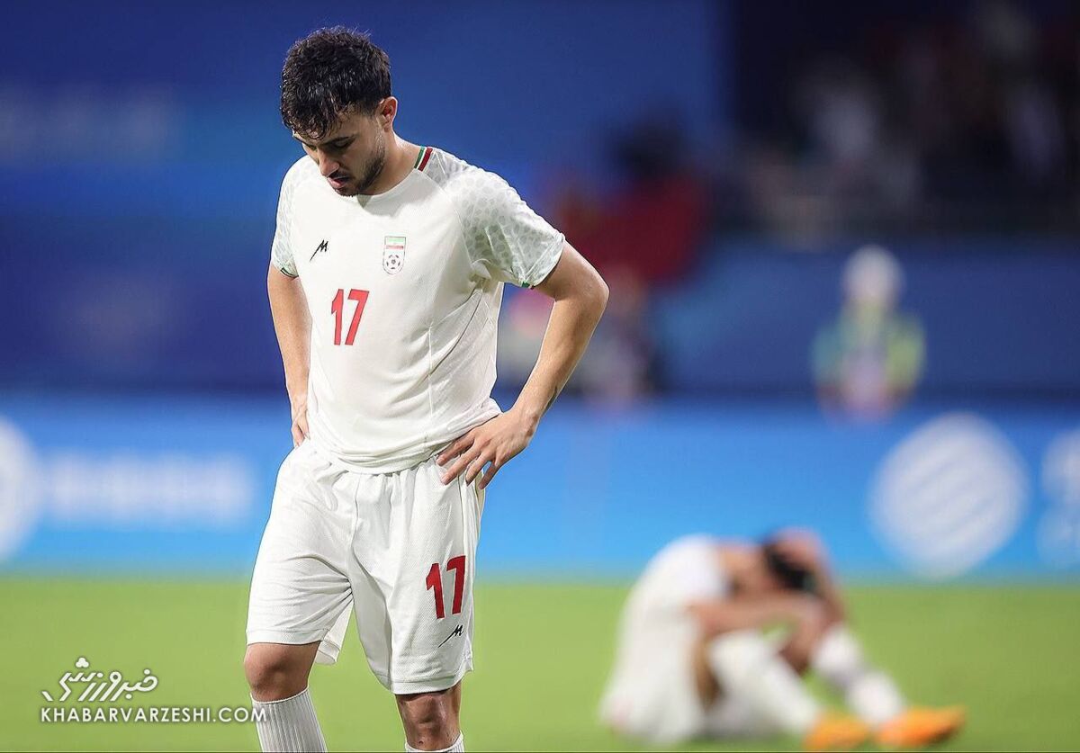 تصاویر| فریم به فریم با آه و حسرت امیدهای عنایتی/ پایانی برای تیم المپیک ایران