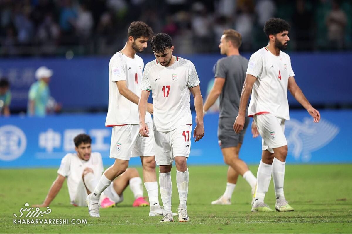 تصاویر| فریم به فریم با آه و حسرت امیدهای عنایتی/ پایانی برای تیم المپیک ایران