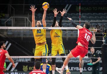 ادامه کابوس والیبال ایران با مربی داخلی/ به اوکراین هم باختیم!