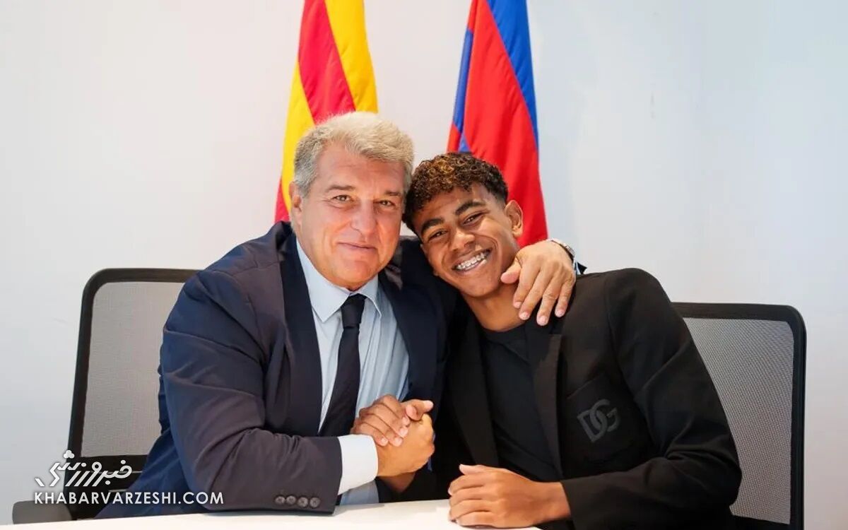 ستاره ۱۶ ساله بارسلونا قرارداد حرفهای بست/ بند فسخ میلیارد یورویی شد!