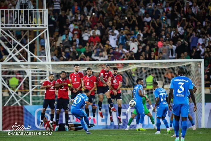 ضربه ایستگاهی نیمار؛ نساجی - الهلال