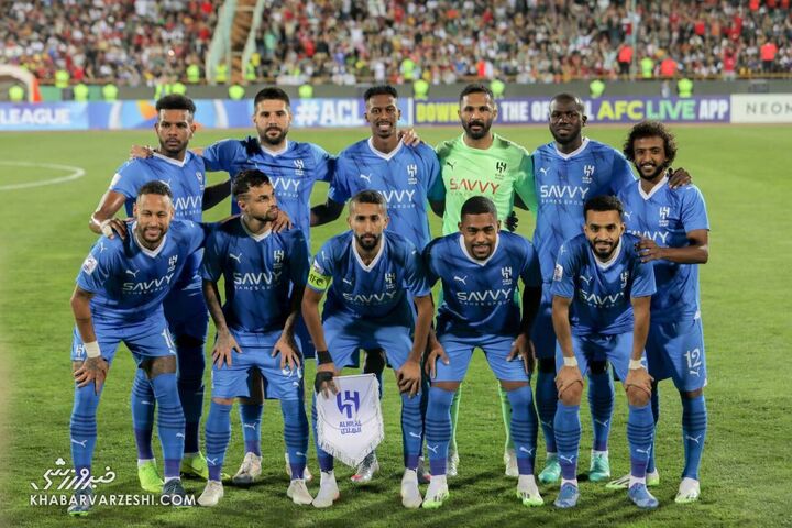 عکس تیمی الهلال؛ نساجی - الهلال