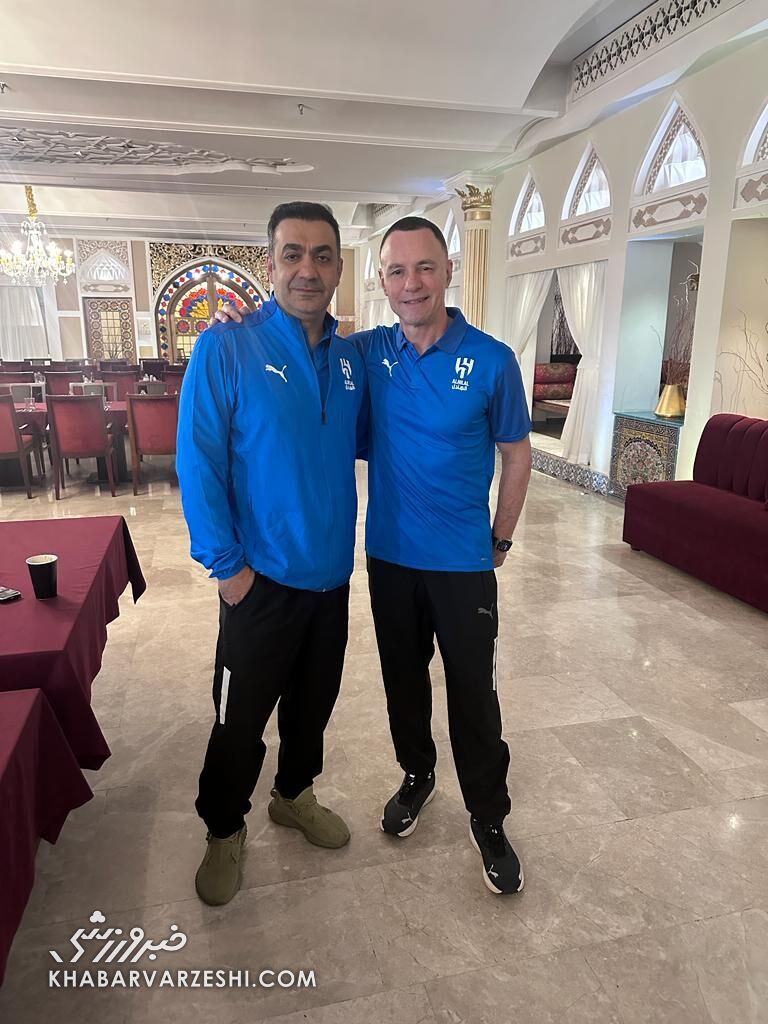 عکس| معاون باشگاه استقلال در الهلال سمت گرفت