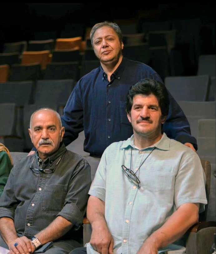 عکس| استایل خاص مازیار لرستانی در کنار پرویز پرستویی و رسول خادم