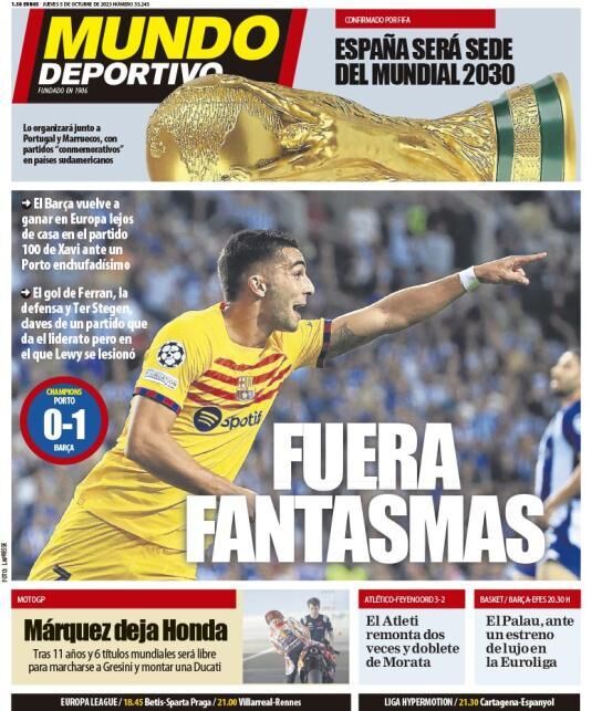 روزنامه موندو| از ارواح روزنامه موندو| از ارواح