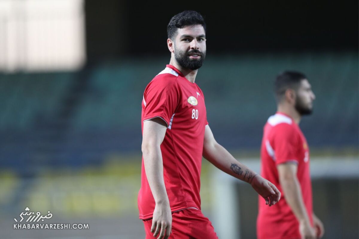 عکس| ستاره پرسپولیس با عصا به تمرین آمد - خبرورزشی