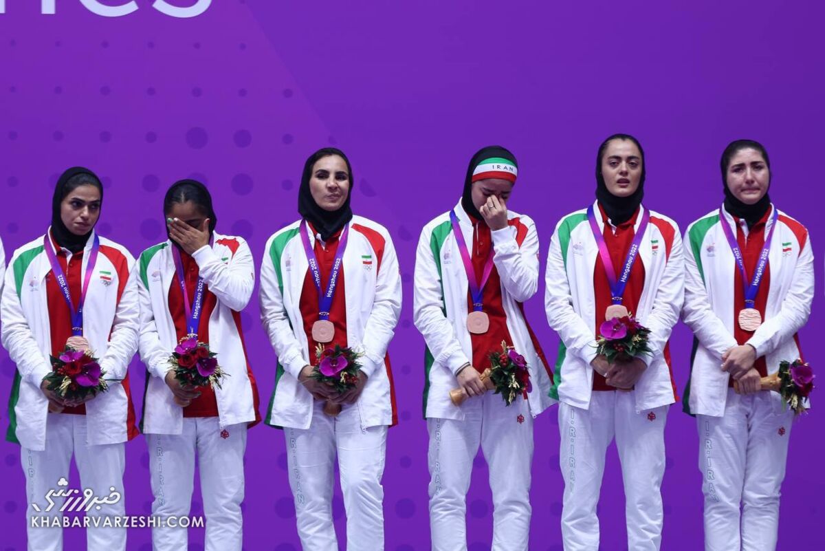 تصاویری دردناک از زنان ایرانی در چین/ گرفتن این مدال گریه داشت!