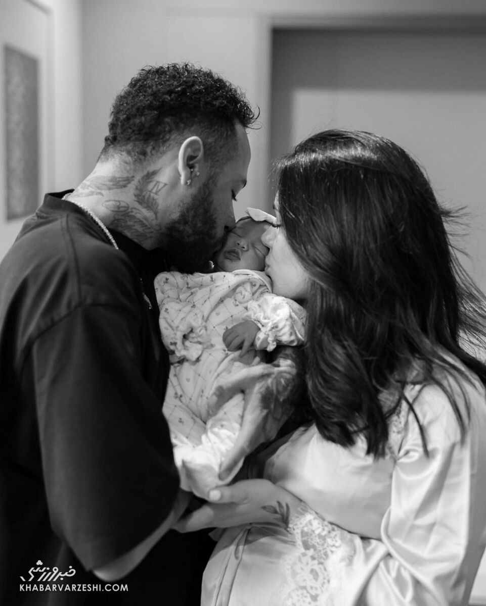 دختر نیمار به دنیا آمد؛ اولین تصاویر منتشر شده را ببینید/ نام فرزند نیمار چیست؟