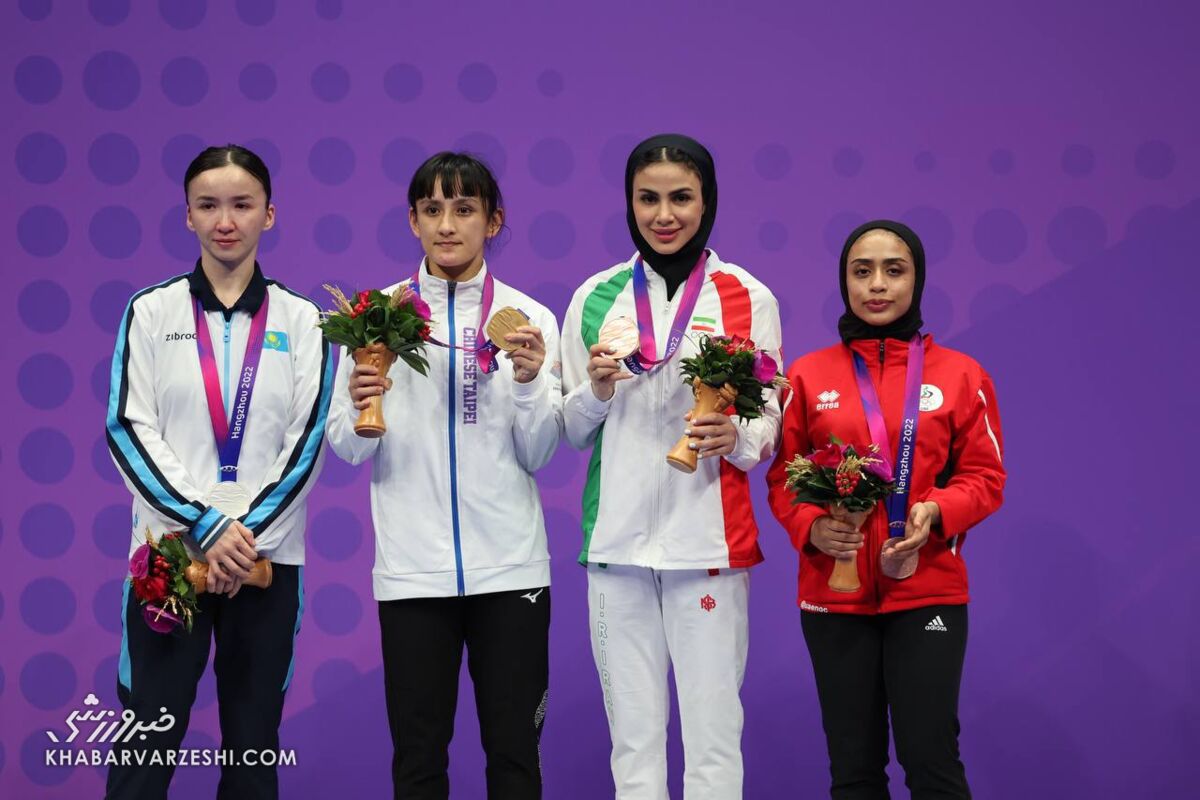 کسب آخرین مدال ایران توسط دختر کاراته کا