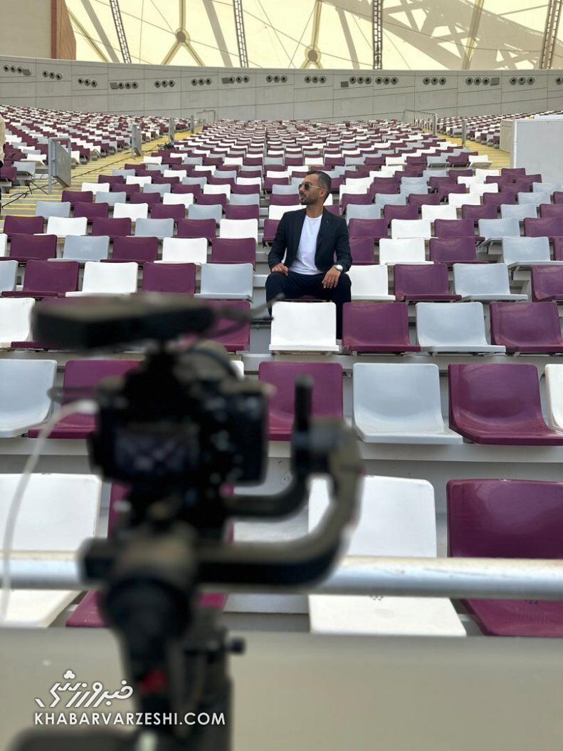 ژستهای خاص محمدحسین میثاقی در الخلیفه/ عکسهای یادگاری مجری سرشناس سوژه شد