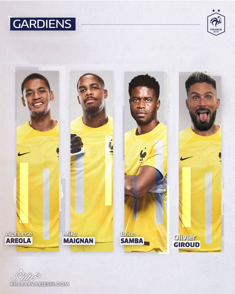 عکس| شوخی بامزه تیم ملی فرانسه با مهاجم جنجالی