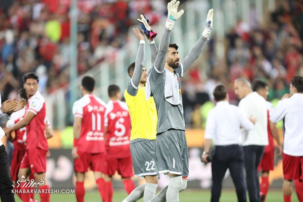 نقش مهم بیرانوند در برد پرسپولیس مقابل گلگهر؛ ناامید نشد! علیرضا بیرانوند