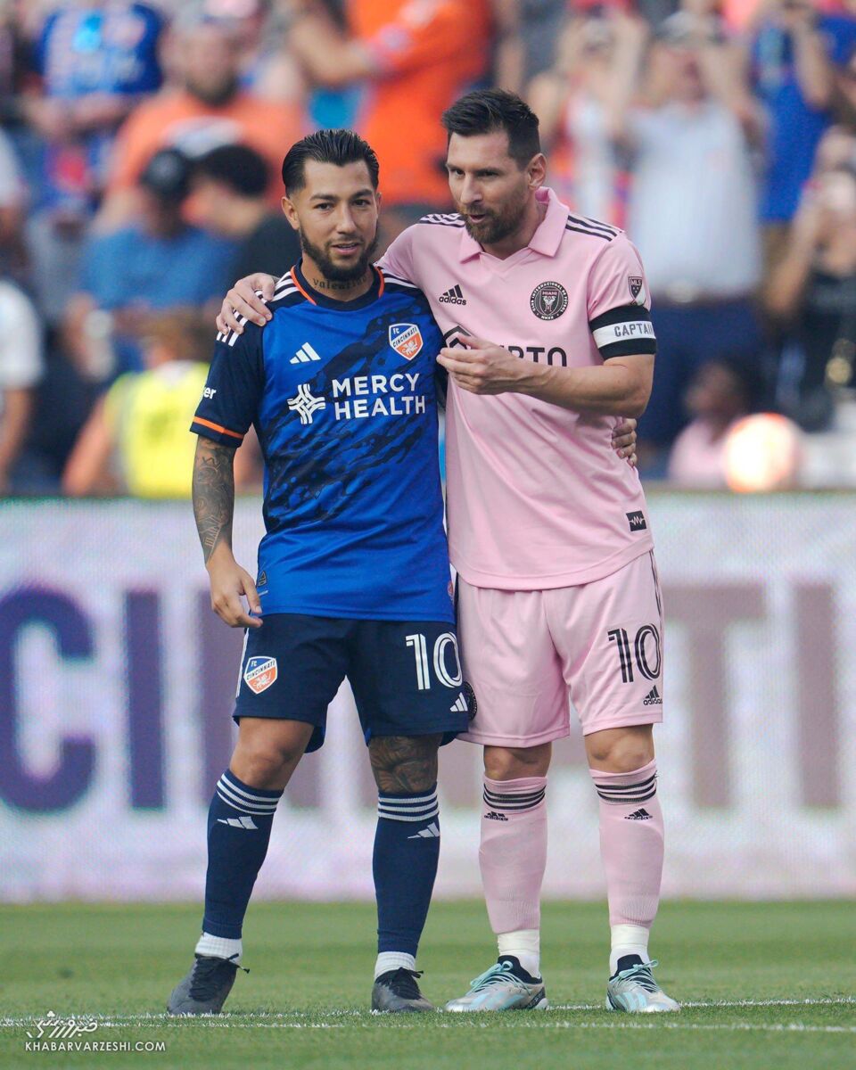 عکس لیونل مسی در وضعیتی که کمتر دیده بودید!