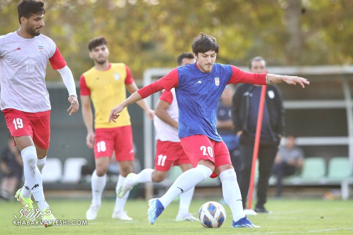 تمرین ٩٠ دقیقهای تیمملی با اضافه شدن یک لژیونر